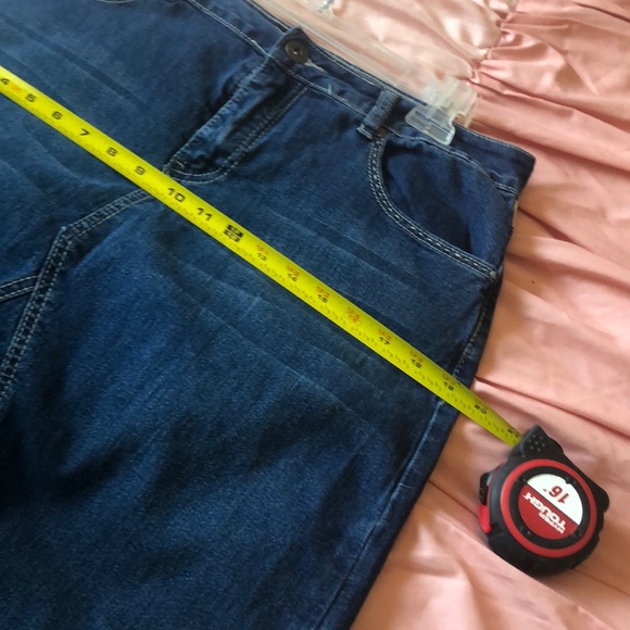 Cato lace detail jean skirt - Picture 5 of 7